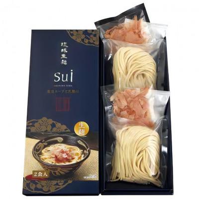 ふるさと納税 糸満市 琉球生麺 Sui「厳選スープと花鰹」　4食セット |  | 02