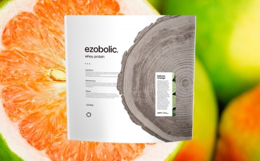 【かぼすオレンジ風味】 EZOBOLIC プロテイン 3kg