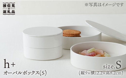 
【波佐見焼】h+ オーバルボックス S 食器 皿 【堀江陶器】 [JD36]
