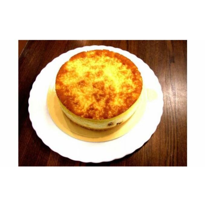 【ふるさと納税】焼きチーズケーキ アイアシェッケ5号[52210525] お菓子 アーモンドスライス レーズン入り スイーツ 　お届け：発注後1か月程度※12月上旬～1月上旬はお届け不可となります。1月中旬より順次配送となります。