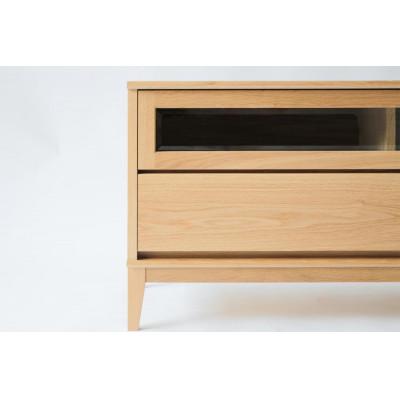 ふるさと納税 旭川市 旭川家具 MUKU工房オリジナル ムク TVボード 120 ナラ_03237 |  | 01