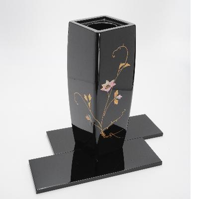 ふるさと納税 高岡市 【高岡漆器】胴割　花生　鉄線貝入 |  | 03