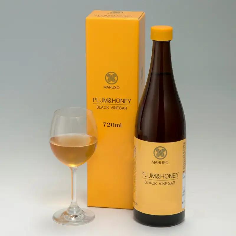 はちみつ梅黒酢（PLUM＆HONEY）720ml×2本 / 和歌山 田辺市 梅 はちみつ 紀州産梅酢 梅酢 玄麦黒酢 黒酢 梅エキス ヘルシードリンク 健康 クエン酸 アミノ酸 保存料不使用【mrs0
