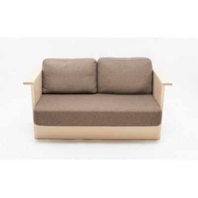 ふるさと納税 東川町 センの木家具 Kigakiku Sofa ブラウン【0001-044-05】