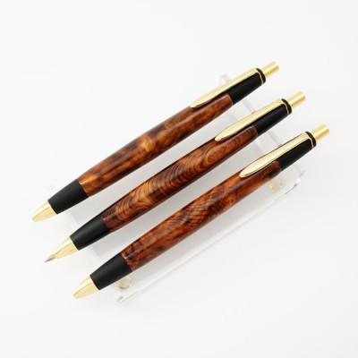 ふるさと納税 宇治田原町 天然屋久杉【光明瘤】シャープペンシル(0.5mm)1本　 |  | 01
