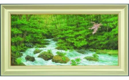 複製画 奥入瀬淙々[APBB009] 複製画 複製画 複製画 複製画 複製画