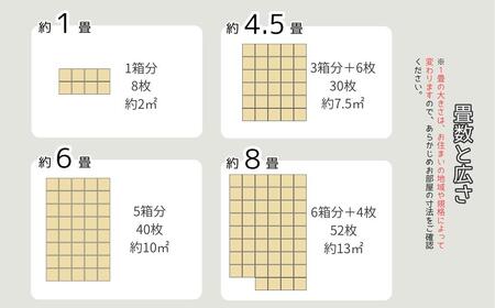 ハリカエ・ベース -畳-　(1箱分：8枚入) M-mm-A29A