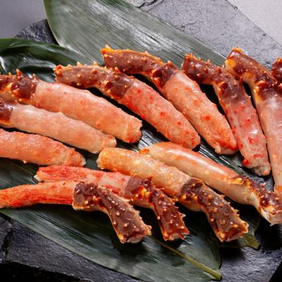 ふるさと納税 網走市 訳あり(小サイズ)2大かにポーションセット　　本ずわいがに・本たらばがに各500g |  | 01