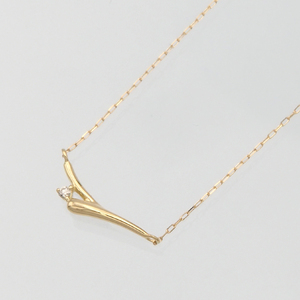 K18 0.01ct ダイヤモンド ペンダントネックレス HH-019748 SWBT014-k18