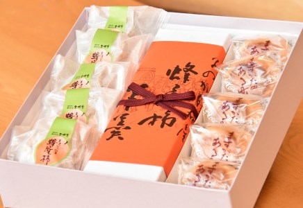 和菓子（ 蜂屋 柿 羊羹 と 焼き菓子 ）の 詰め合わせ | みのかも金蝶堂 M23S04