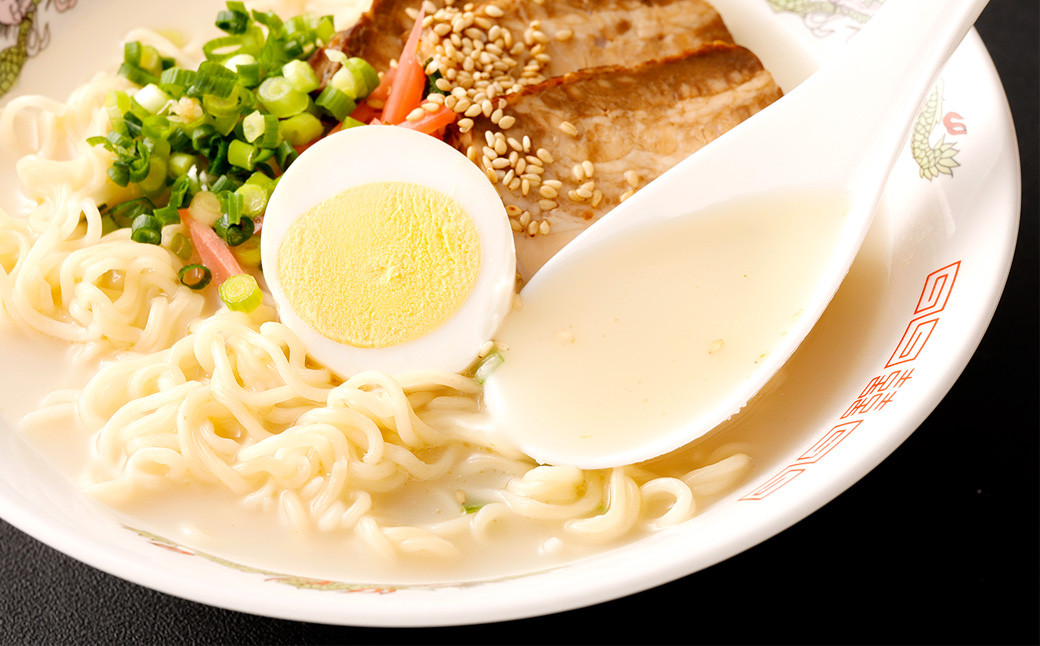 屋台ラーメン（豚骨ラーメン） とんこつ味 5食セット（5食×1袋） ラーメン とんこつラーメン 岡垣町