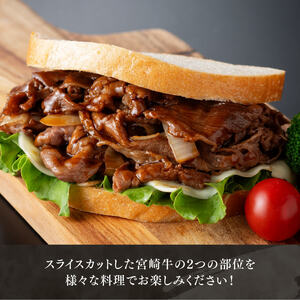 【令和8年9月発送】宮崎牛赤身(ウデorモモ)霜降りすきしゃぶ2種400g 【 肉 牛肉 国産 宮崎県産 黒毛和牛 和牛 すき焼き スキヤキ しゃぶしゃぶ 】