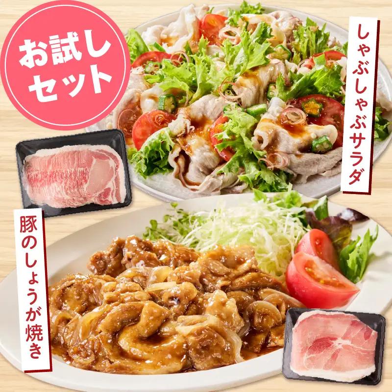 宮崎県産豚2kg お試しセット