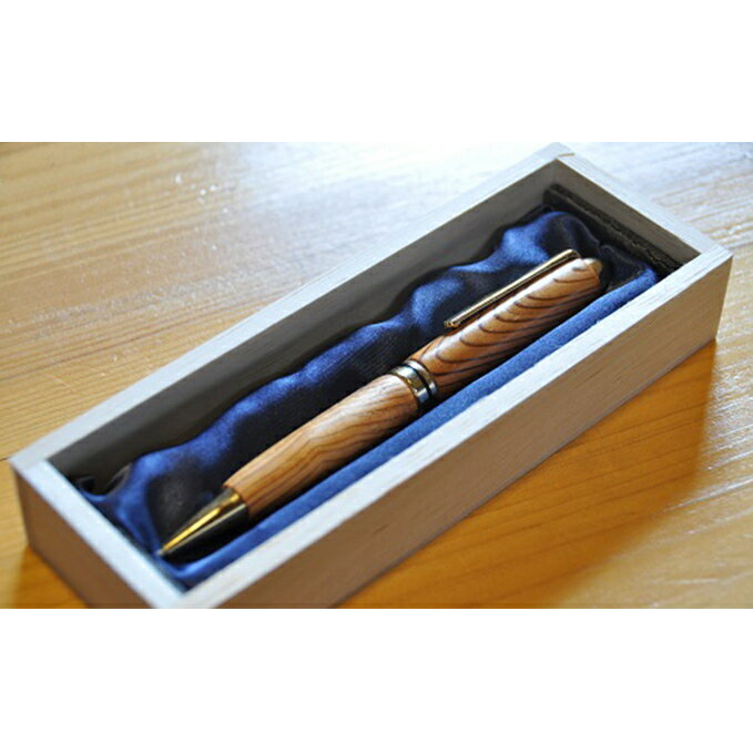 【ふるさと納税】屋久杉ペン（パワーライン） 文房具 ボールペン 工芸品 　お届け：※お届けに1ヶ月前後掛かる場合がございます。