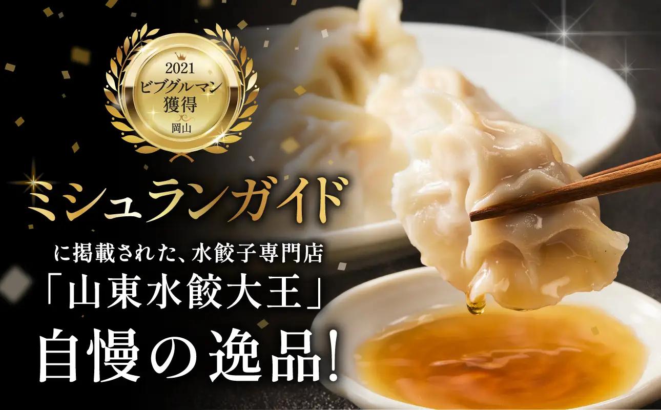 水餃子　満足セット（水餃子20個入（タレ付き）・香味水餃子20個入）