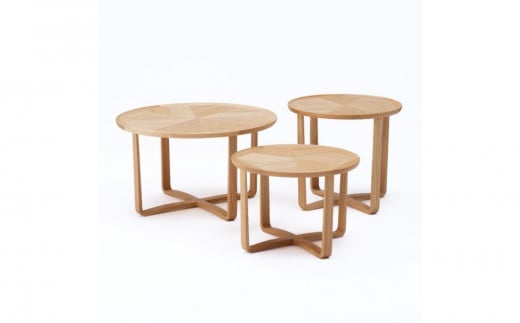 旭川家具 カンディハウス ガーベラ 丸テーブルφ50(M) ・(L) ・φ70(M) 北海道タモNF_03115
