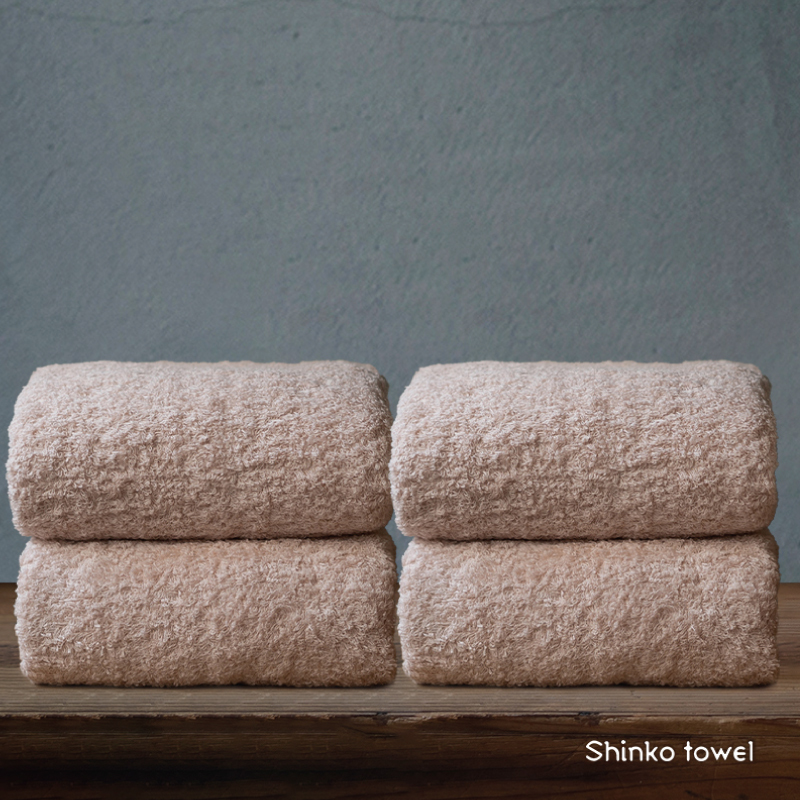 【TVで紹介！】おぅ！え～やん バスタオル（ローズ）4枚【泉州タオル 国産 吸水 普段使い 無地 シンプル 日用品 家族 ファミリー】  G3485