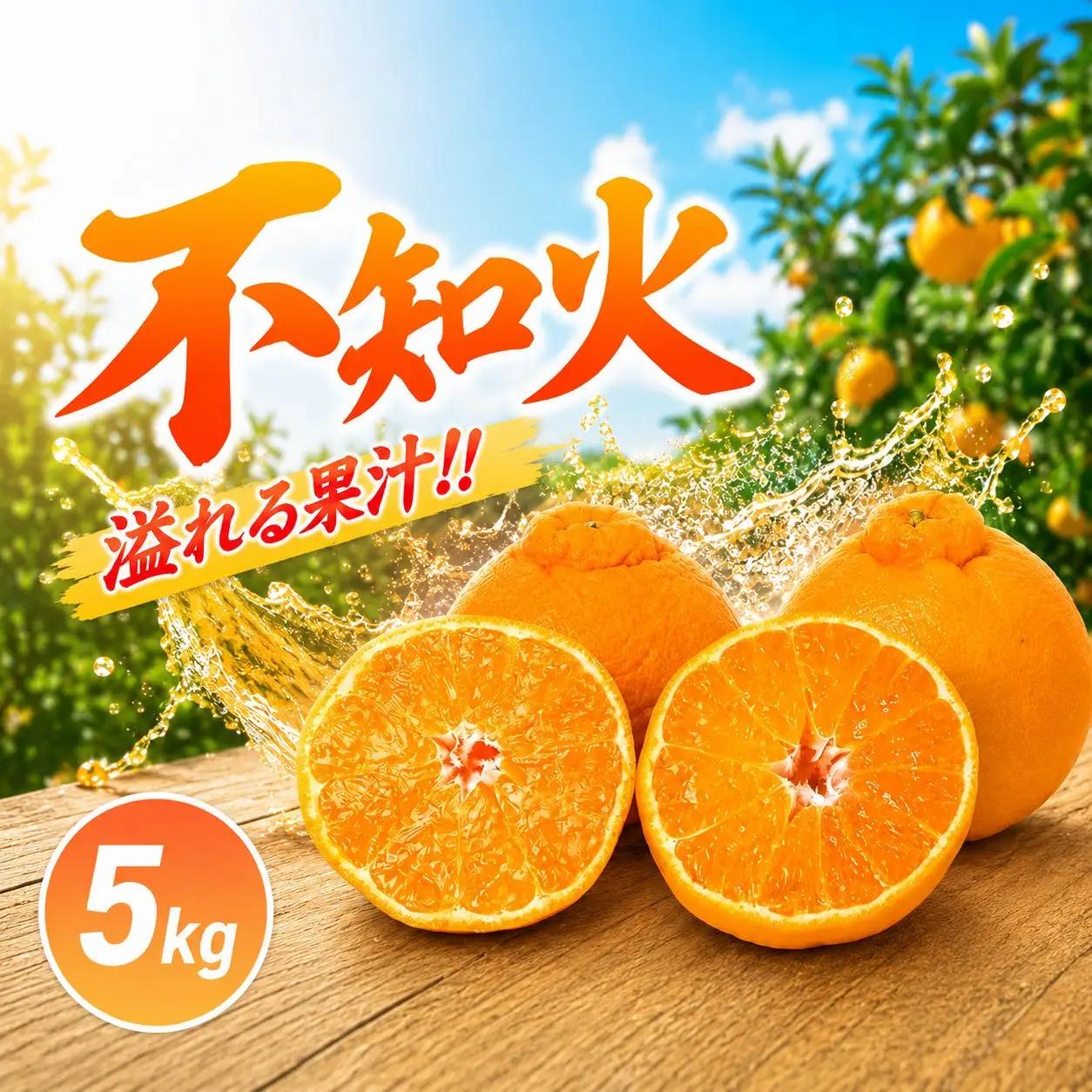 不知火 約5kg みかん しらぬい デコポン 秀品 