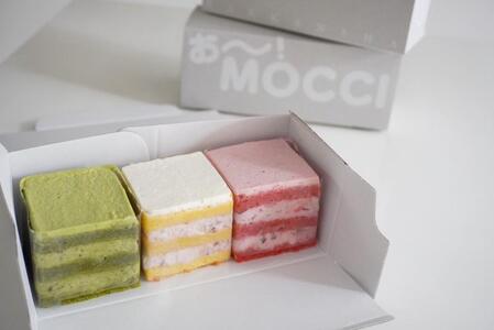 【パティスリー洛甘舎】お～！MOCCI　1箱（ケーキ/抹茶/プレーン/いちご）