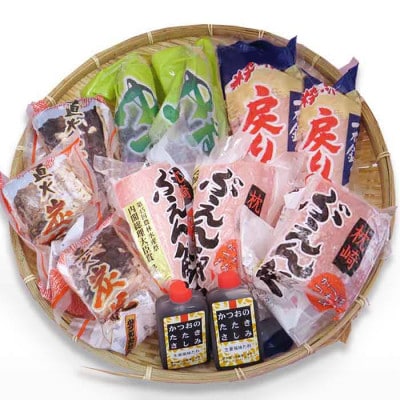 【のし付き・お中元】一本釣り 鰹 タタキ 刺身 バラエティー1.8kg A8‐37C【配送不可地域：離島】【1510086】