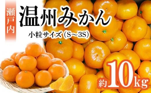 ＼寄附額改定／【先行予約】瀬戸内温州みかん　小粒サイズ　約10kg【2024-10月下旬～2025-1月下旬配送】