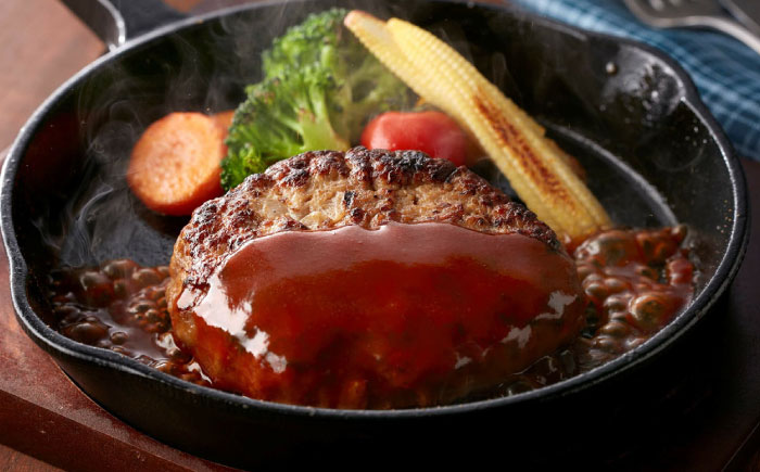 博多和牛×九州産華味鳥　手ごね風ハンバーグ　120g×6個 築上町 / トリゼンフーズ株式会社 [ABCN031]