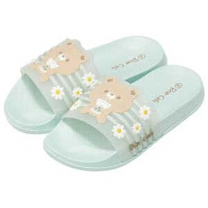 キッズシャワーサンダル　Ｂｅａｒ　Ｃａｆｅ　19cm　4-082