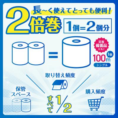 ふるさと納税 富士市  再生紙トイレットペーパーきらぱれっとトイレットペーパー8ロール シングル1個[sf108-001] |  | 01