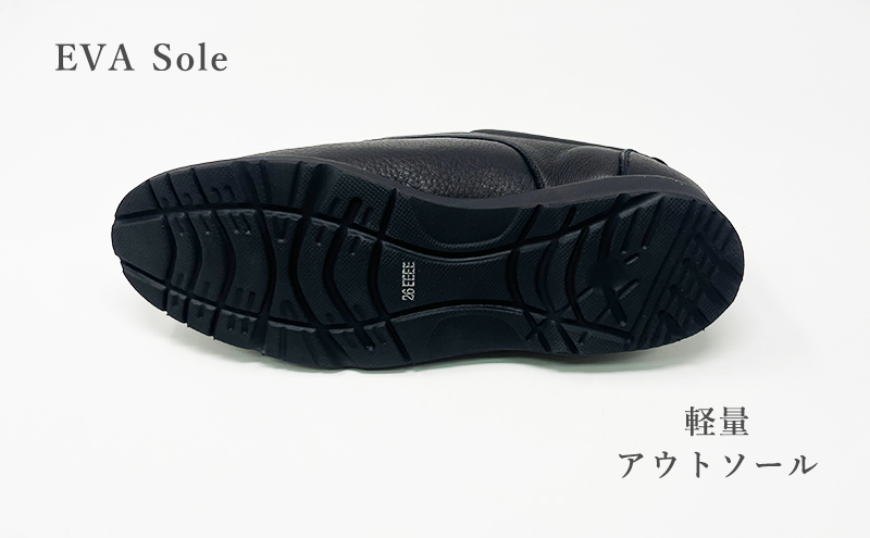 倭イズム ( ヤマトイズム ) 鹿革 4E シューズ 紳士靴 YAN220 （ ブラック ） 26.0cm【 ファッション 靴 シューズ 革製品 革靴 】 【 お洒落 レザーシューズ やわらかい 快適