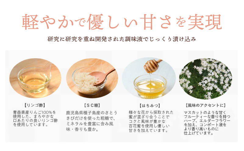 【母の日】いずみピクルス人気フルーツコンポート5本セット【ギフト箱入】いずみピクルス NSW 015B404m_イメージ3