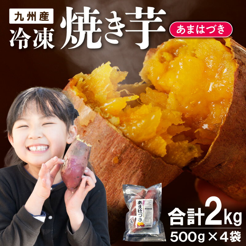 【ふるさと納税】宮崎県産 あまはづき 焼き芋 2kg 500g 4袋 先行予約 ねっとり食感 国産 さつまいも 冷凍 デザート スイーツ 小分け 職人 焼き上げ 濃厚な甘み 産地直送 お取り寄せ グルメ ギフト用 贈り物 プレゼント用 宮崎県 延岡市 送料無料