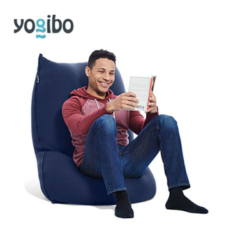 【ふるさと納税】Yogibo Lite ネイビーブルー ヨギボー ヨギボーライト ビーズクッション クッション ビーズ 家具 ソファ ソファー ビーズチェア 持ち運び 持ち運びソファー 大阪 大阪府 岸和田市　お届け：入金確認後、約1ヶ月～2か月お時間を頂く場合があります