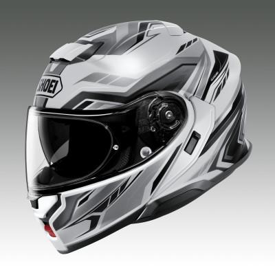 ふるさと納税 稲敷市 SHOEI【NEOTEC 3 VORYX (WHITE/SILVER)】M PFSチケット付き