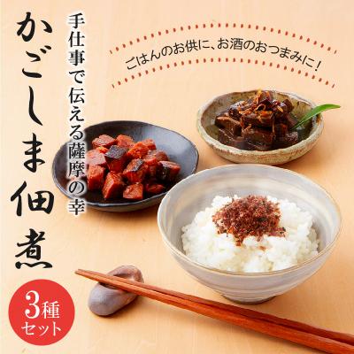 ふるさと納税 南九州市 かごしま佃煮3種セット