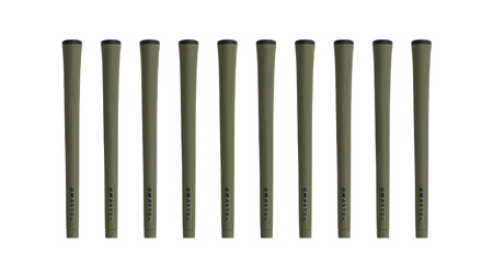 GMASTER GOLFGRIP ( スタンダード ) オリーブ × マルチプル 10本