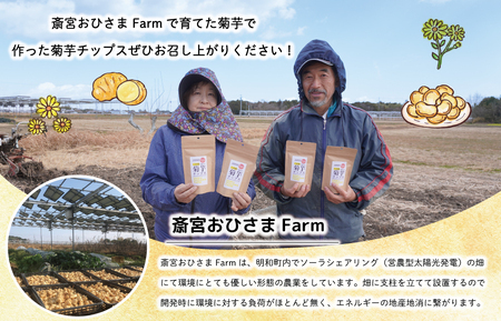 菊芋 チップス 6袋セット イヌリン 国産 糖質 有機 血糖値 体型 血圧 いも 菊芋茶 きくいも キクイモ SDGs エコ サスティナブル 健康 話題 農薬不使用 健康 食物繊維 野菜 おやつ おつ
