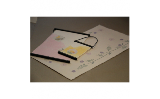＜東秩父村＞和紙で作ったタペストリーとランチョンマット【1220850】