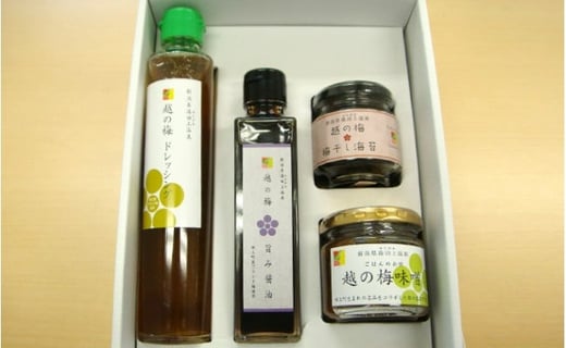 
[№5882-0090]越の梅ギフトセット
