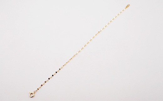 K18 ペタルブレスレット 18cm - ジュエリー ブレスレット カジュアル フォーマル 金 18K 18金 ゴールド お祝い プレゼント ギフト 贈り物 ご自宅用 山形県 飯豊町