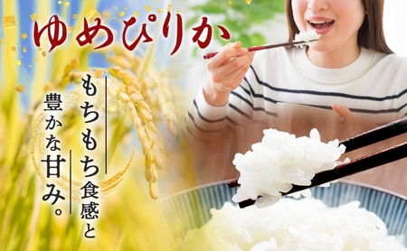 ゆめぴりか 北海道産 特A 精米【5kg×4袋】【6ヶ月定期便】【R8先行予約】