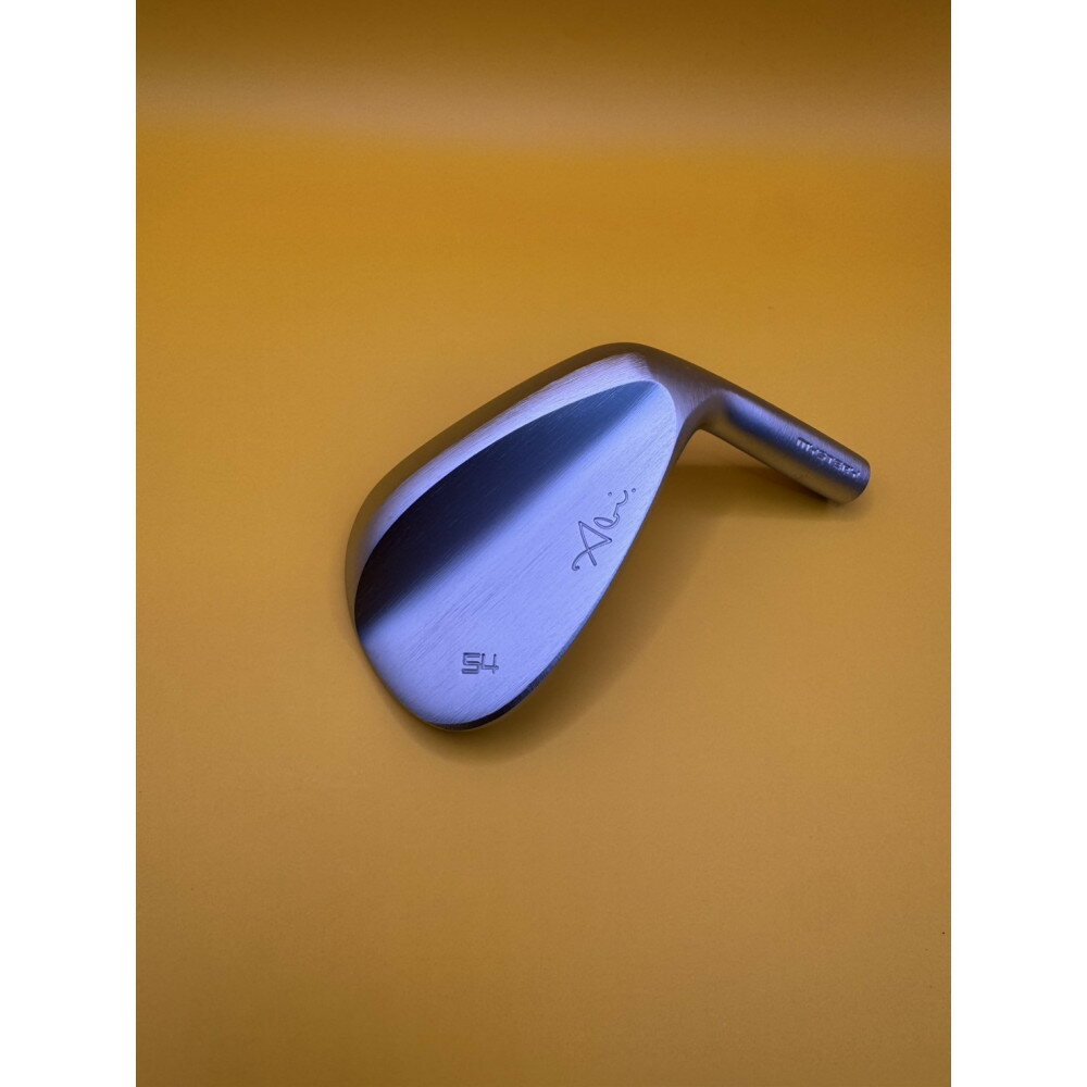 【ふるさと納税】【福岡市】女性クラフトマンの阿比留俊子　設計・デザイン　Abi Wedge ホワイトクロムメッキ54°　N.S.PRO MODUS3 WEDGE 105