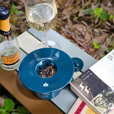 ふるさと納税 城陽市 LOGOSの森林 ちょっとスモークするリッド 自宅やアウトドアでお手軽に燻製体験!　81280070 |  | 03