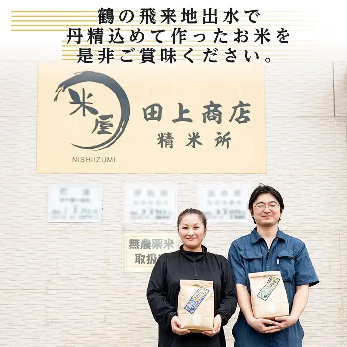  【6回定期便】美白米 ひのひかり 5kg 白米 鹿児島 【田上商店】i543