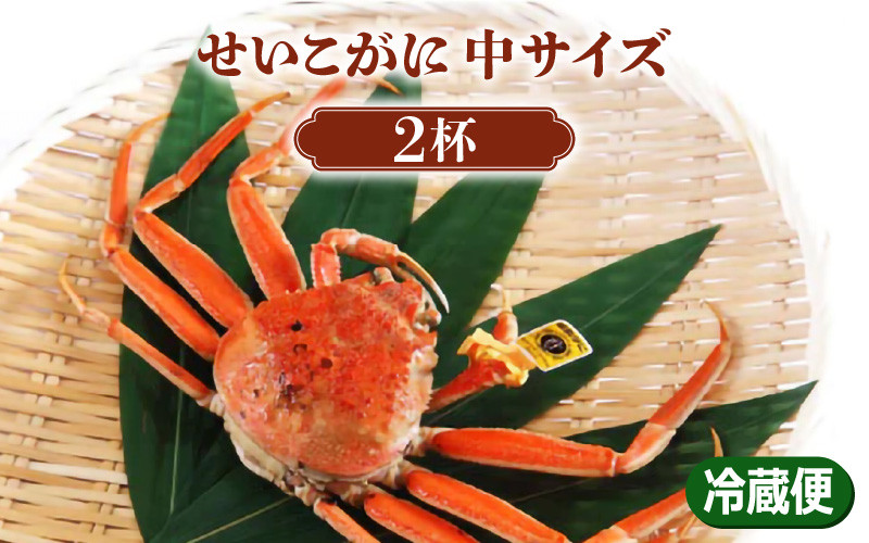 
            【先行予約】[076-c001] せいこがに 中サイズ × 2杯（茹で前150g～200g）【11月11日～12月中旬にて順次発送予定】【雌 ずわいがに カニ かに せこがに かにみそ】
          