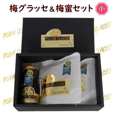 ふるさと納税 御坊市 ふみこ農園　梅グラッセ&amp;梅蜜セット(小)