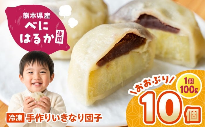 
            いきなり団子 約100g×10個入 / お菓子 和菓子 芋 あんこ 餡子 スイーツ デザート 郷土菓子 いきなり団子 いきなりだんご 冷凍 熊本県 合志市【粋也庵】 [AYCE013]
          