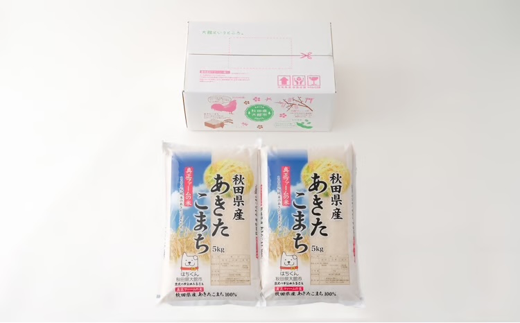 【令和7年産】秋田県産「あきたこまち」 10kg（5kg×2袋）　100P9006