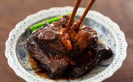 飯舘産黒毛和牛角煮　3食セット ITTAH006
