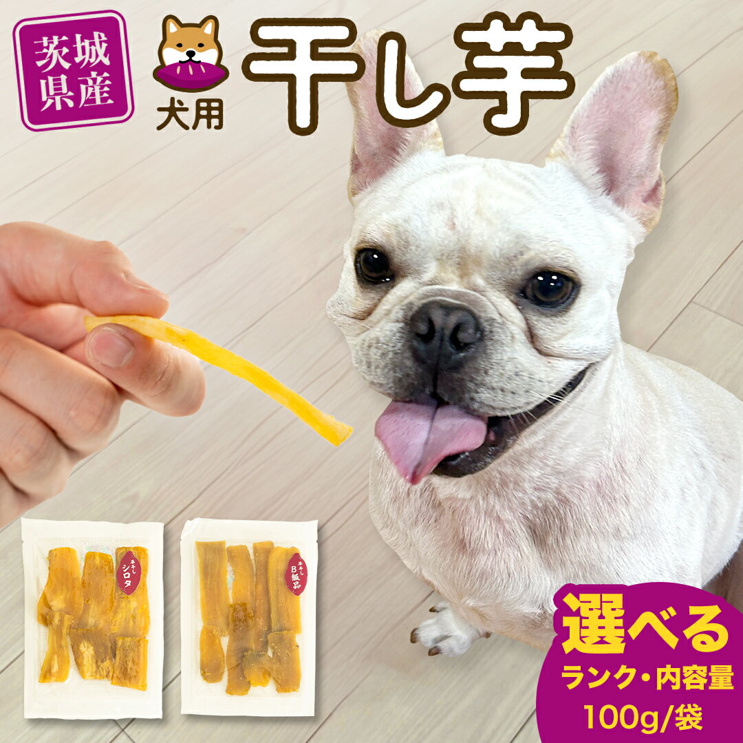 【ふるさと納税】【 塚田商店 】 犬用 干し芋 ( 選べる ランク ＆ 内容量 ) 訳あり シロタ ドックフード ペットフード 犬 国産 無添加 さつまいも 芋 おやつ 和菓子 いも イモ 工場直送 マツコの知らない世界 スーパーツカダ
