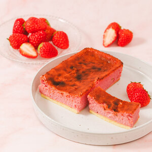 バスクチーズケーキ 訳あり ストロベリー味 1本 バスク
